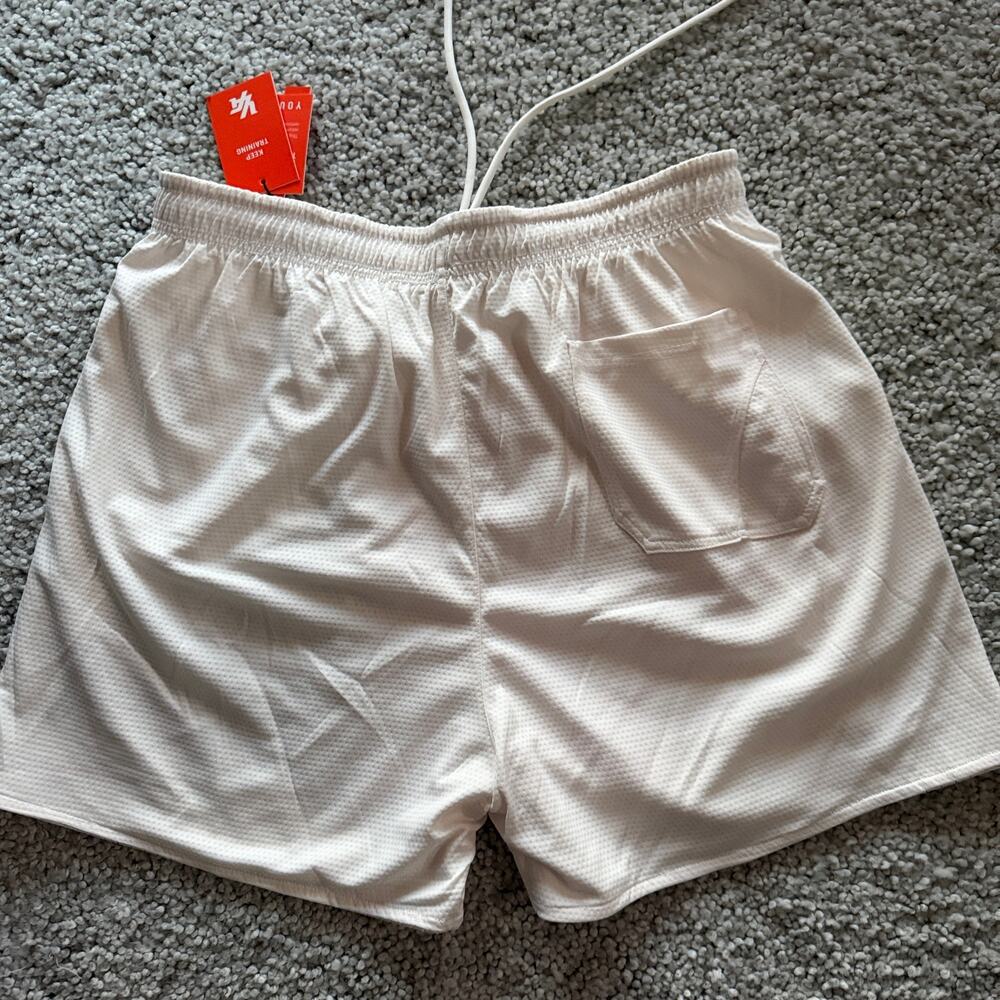 Men's YoungLA ReversibleOneShortsTwoWearsMeshShorts, XL, NWT, OnFire - Picture 2 of 6